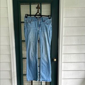 Hollister Women's Boot Cut Jeans - Light Blue